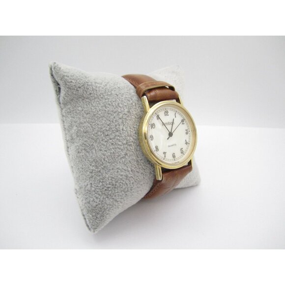 Women Armitron Quartz WR Analog 31mm Round Watch (H182) "New Battery" - Picture 6 of 9